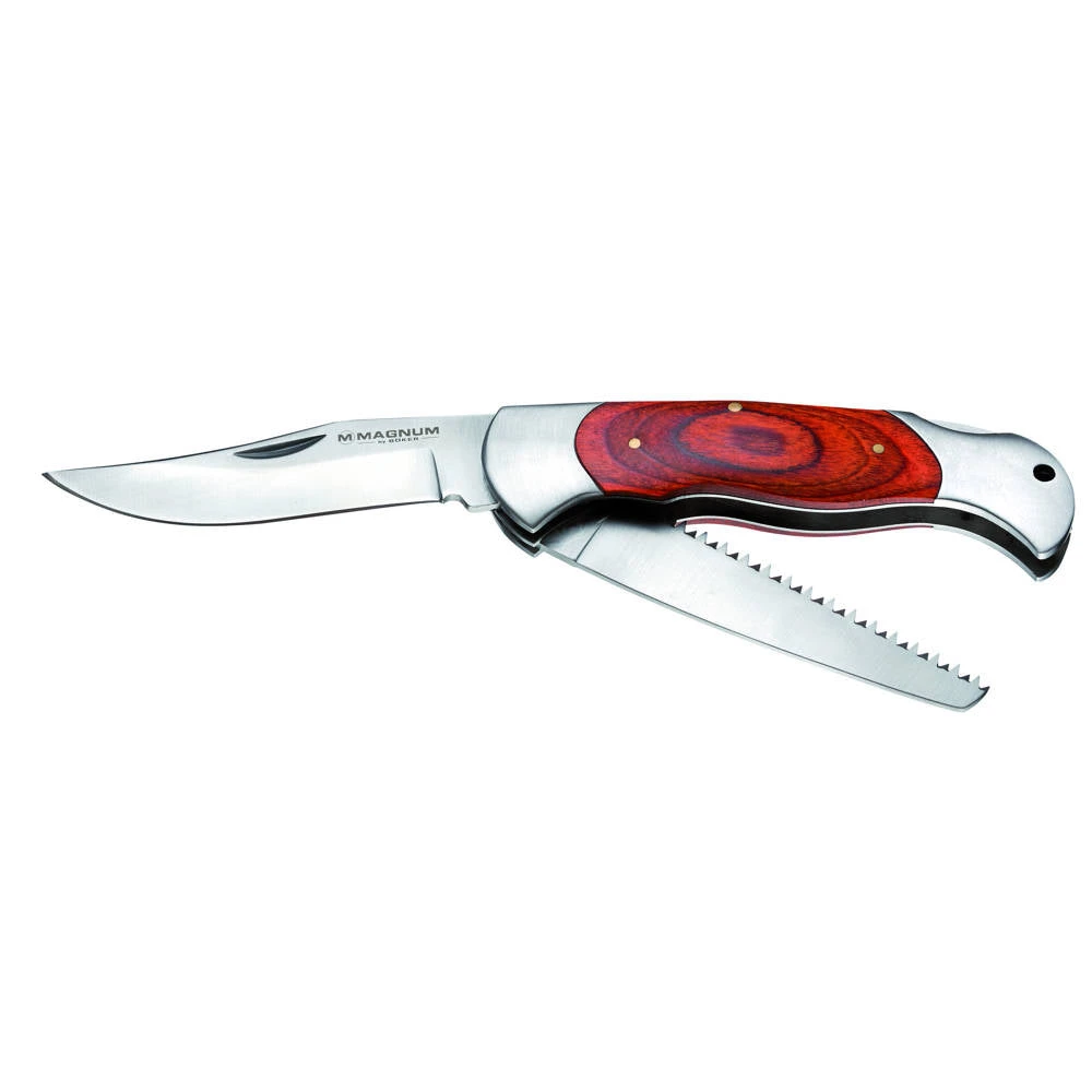 Couteau Pliant Multi-fonctions Classic Hunter Slim Manche Lamellé Collé Boker Magnum 1 Couteau Pliant Multi-fonctions Classic Hunter Slim Manche Lamellé Collé Boker Magnum