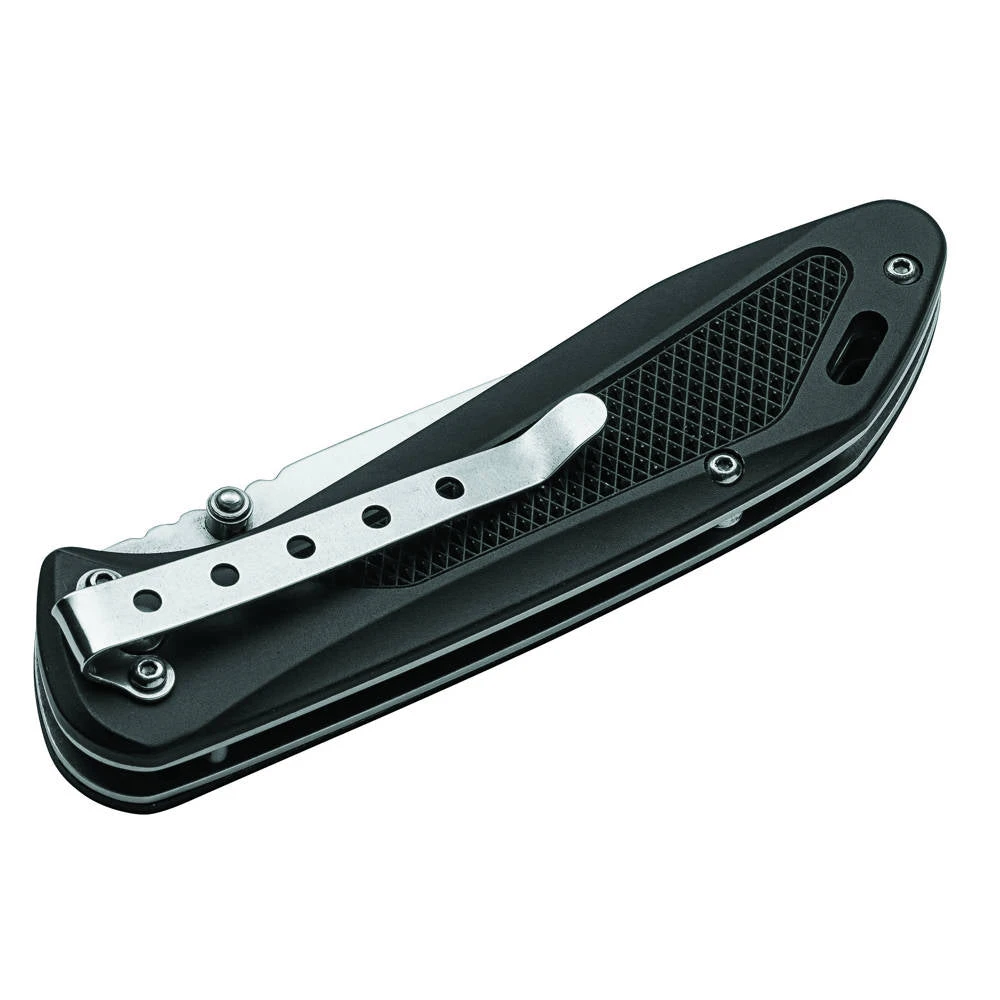 Couteau De Poche Advance Checkering Black Manche Aluminium Boker Magnum 2 Couteau De Poche Advance Checkering Black Manche Aluminium Boker Magnum - Image 2