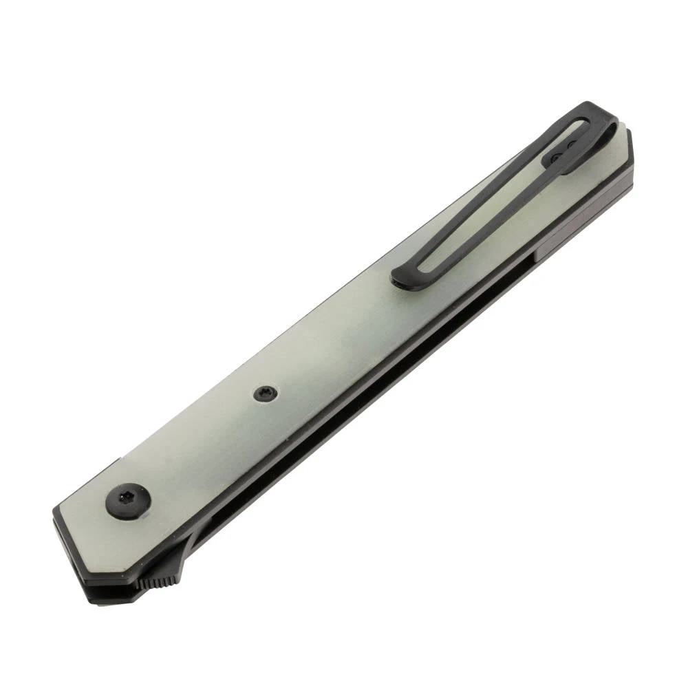 Couteau De Poche Kwaiken Air G10 Jade Manche G10 Boker Plus 3 Couteau De Poche Kwaiken Air G10 Jade Manche G10 Boker Plus - Image 3