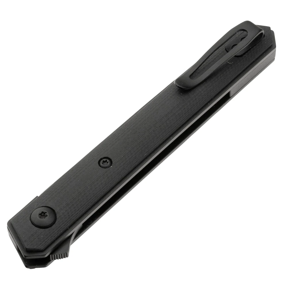 Couteau De Poche Kwaiken Air Mini G10 All Black Manche G10 Boker Plus 4 Couteau De Poche Kwaiken Air Mini G10 All Black Manche G10 Boker Plus - Image 4