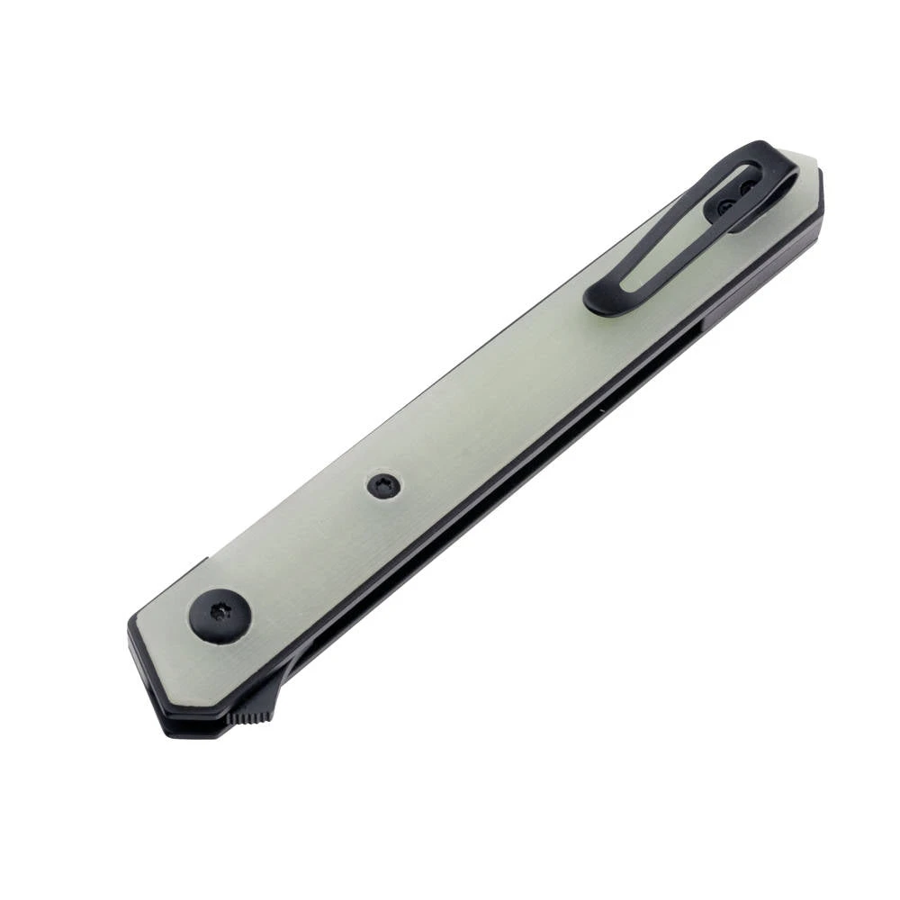 Couteau De Poche Kwaiken Air Mini G10 Jade Manche G10 Boker Plus 3 Couteau De Poche Kwaiken Air Mini G10 Jade Manche G10 Boker Plus - Image 3