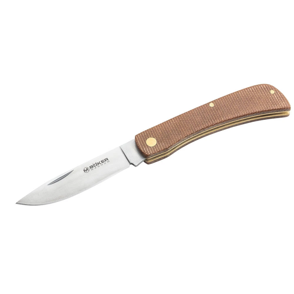 Couteau De Poche Rangebuster Micarta Manche Micarta Boker Magnum 1 Couteau De Poche Rangebuster Micarta Manche Micarta Boker Magnum
