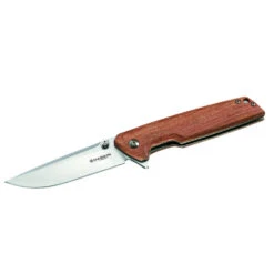 Couteau De Poche Straight Brother Wood Manche Bubinga Boker Magnum