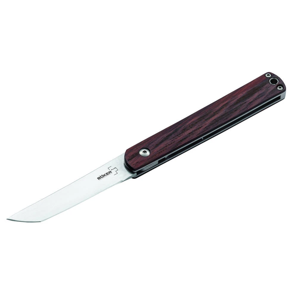 Couteau De Poche Wasabi Cocobolo Manche Cocobolo Boker Plus 1 Couteau De Poche Wasabi Cocobolo Manche Cocobolo Boker Plus