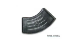 AK 47 : Couteau Automatique + étui KALASHNIKOV AK47 - Manche Combat NOIR - Lame Lisse GRISE