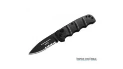 Coffret AK 47 : Couteau Automatique + étui KALASHNIKOV AK47 - NOIR - Manche Combat - Lame MIXTE