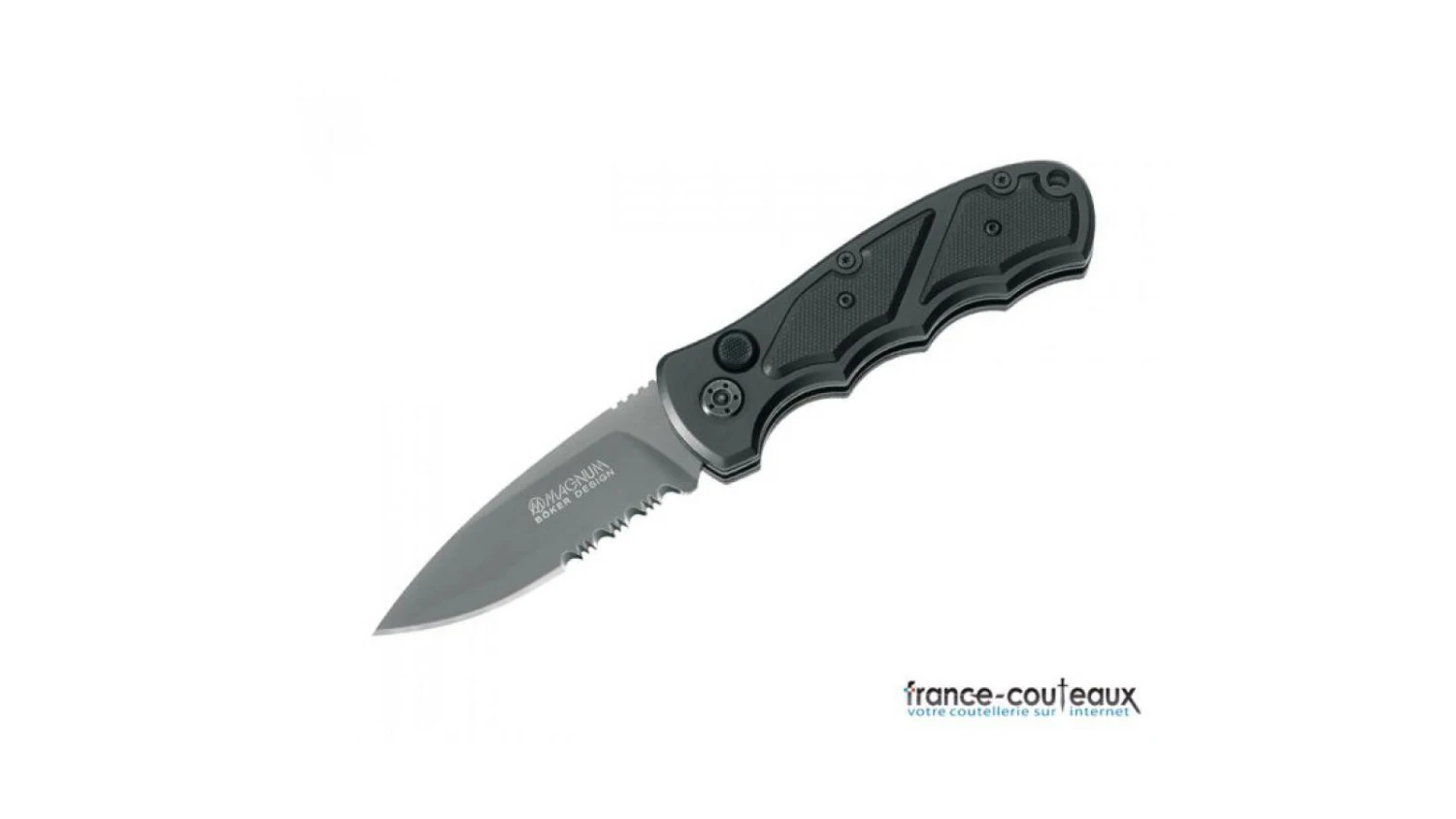 Couteau Blitz Serrated Automatique - Lame Mixte 1 Couteau Blitz Serrated Automatique - Lame Mixte