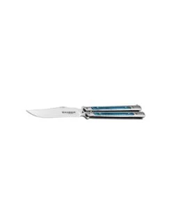 Couteau Papillon Boker Magnum Balisong Blue
