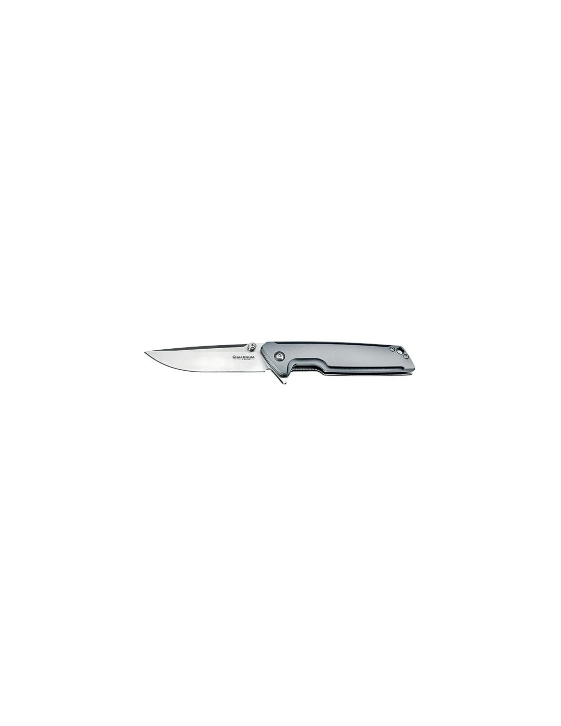 Couteau Pliant Boker Magnum Straight Brother Aluminium 1 Couteau Pliant Boker Magnum Straight Brother Aluminium