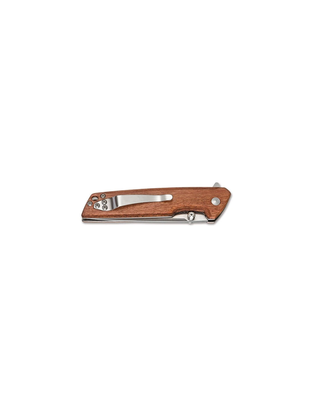 Couteau Pliant Boker Magnum Straight Brother Wood 2 Couteau Pliant Boker Magnum Straight Brother Wood - Image 2