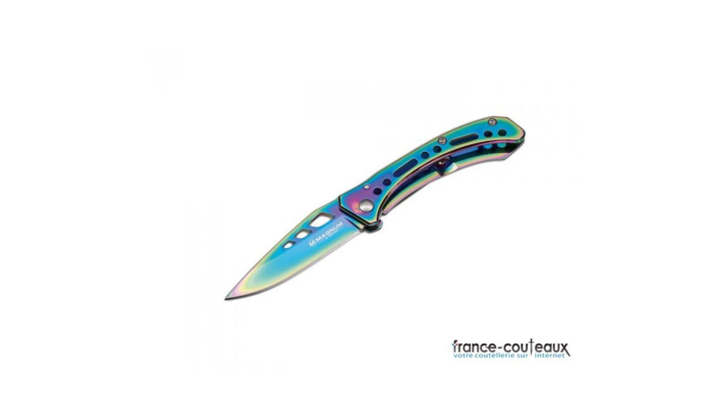 Couteau Pliant Tout Métal - Rainbow III 1 Couteau Pliant Tout Métal - Rainbow III